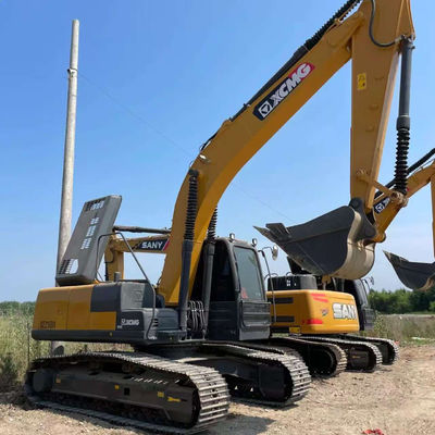 89KW używany hydrauliczny grabarz XCMG XE215 2 ręka ciężkie urządzenia budowlane