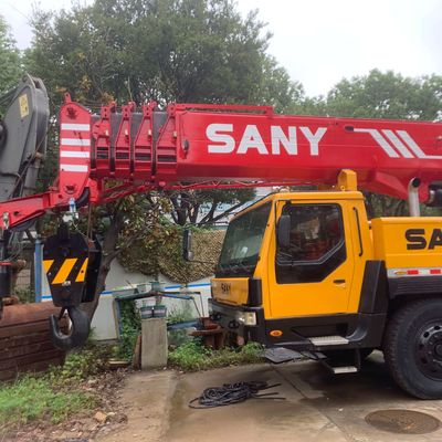 Rolnictwo Sany 750 Korzystywany żuraw o pojemności 75 ton Typ ciężarówki