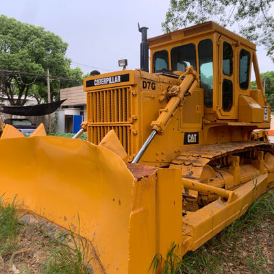 Budownictwo górnicze Bulldozer używany CAT D7G sterowanie hydrauliczne 202hp
