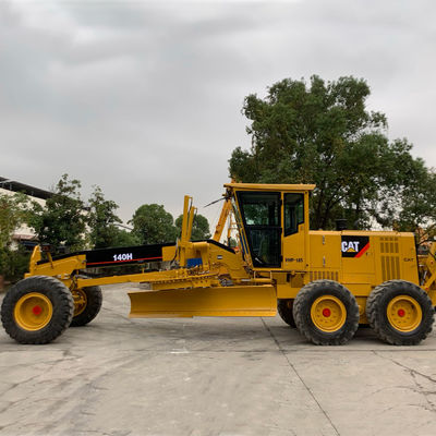 Wykorzystany w budownictwie Caterpillar Grader CAT 140H Motor Grader 250HP Wysokiej wydajności
