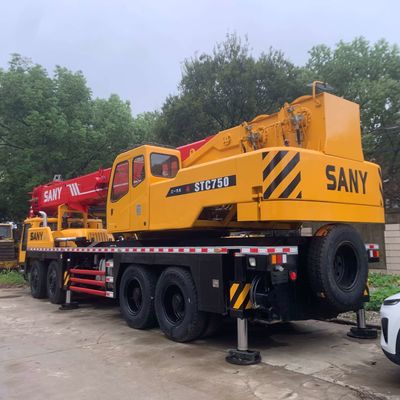 75 Ton Ładowanie Sany 750 Kran budowlany hydrauliczny ciężarówki używane