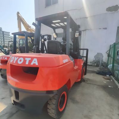 5 ton obciążenia Wyroby widłowe z drugiej ręki Mini Toyota 50 Diesel Wyroby widłowe wysokiej wydajności
