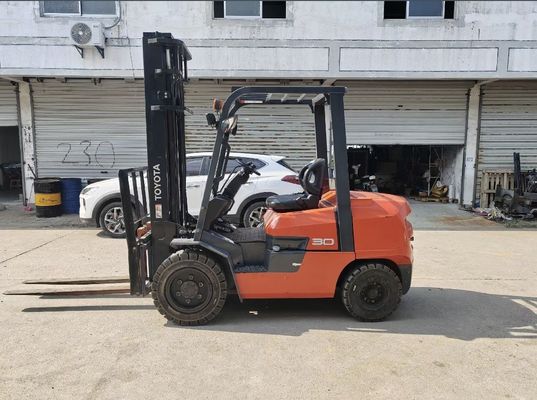 148kw 3 ton Toyota 30 używany wózek widłowy, silnik wysokoprężny